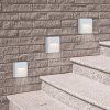 134244 2 bile schodistove led svitidlo trento 3w ip65