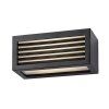 134274 2 cerne fasadni led svitidlo lublin ii 10w ip54