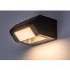 134280 2 antracitove fasadni led svitidlo medna 8w ip54