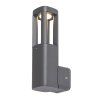 134286 2 antracitove fasadni led svitidlo kalisz 7w ip54