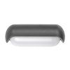 134289 2 antracitove fasadni led svitidlo hulst 13w ip65