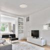 135867 5 bile stropni led svitidlo vendel star kulate 255mm 12w
