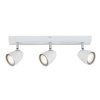 135906 2 bile stropni svitidlo perico pro zarovku 3x gu10