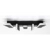 135987 7 cerne stropni led svitidlo sindri 610mm 36w cct