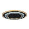 136014 2 cerno chromove stropni led svitidlo taneli2 kulate 450mm 56w s do