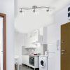 139443 2 chromove stropni svitidlo soma pro zarovku 3x e14