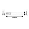 139512 5 bile led svitidlo pod kuchynskou linku bath 2e 70cm 15w