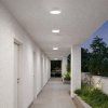 139830 5 bile stropni led svitidlo shaun plus kulate 120mm 7w ip44