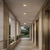 139854 zlate stropni led svitidlo shaun plus kulate 120mm 7w ip44