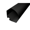 Corner 4 Profil mit Corner 4 BLACK Abdeckung