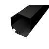 Corner 5 schwarz mit schwarzer Abdeckung