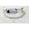 12W+4W runder zweifarbiger Schnitt bereit