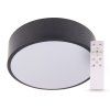 129360 3 smart tuya cerne led stropni svitidlo kulate 400mm 36w cct s do