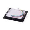 132500 2 cerny vestavny led panel hranaty 120 x 120mm 9w 24v rgb cct