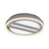 136110 2 bile stropni led svitidlo gremin kulate 400mm 55w cct s do