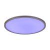136062 5 smart wifi stribrne stropni led svitidlo rasmus kulate 415mm 22w rgb s do