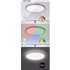136062 8 smart wifi stribrne stropni led svitidlo rasmus kulate 415mm 22w rgb s do