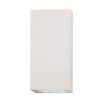 136173 2 bile fasadni led svitidlo urfa cube 18w ip65 cct