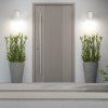 136155 8 bile fasadni led svitidlo urfa round 9w ip65 cct