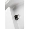 136185 6 bile stropni led svitidlo lowar hranate 410x410mm 36w ip44 cct