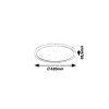 136284 5 bile stropni led svitidlo pavel kulate 420mm 22w