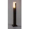 136359 2 cerny zahradni led sloupek darvas 7w ip54 60cm cct