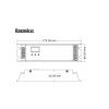 131377 10 dimled dmx dekoder pro led pasky 4 kanalovy