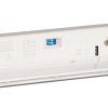 138603 5 bile listove led svitidlo 150cm 45 60w 90 3f cct