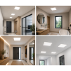 138633 5 bily podhledovy led panel s pruzinkami 600 x 600mm 40w economy