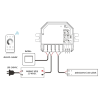 139128 4 dimled mini prijimac pro jednobarevne led pasky