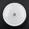 138234 8 bile led stropni svitidlo 12w s pohybovym pir cidlem