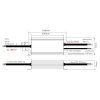 137937 3 led stmivatelny zdroj trafo 12v 250w ip67