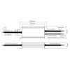137940 3 led stmivatelny zdroj trafo 12v 300w ip67