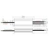 137946 2 led stmivatelny zdroj trafo 24v 150w ip67