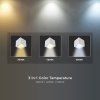 138309 3 bile led fasadni solarni svitidlo hranate s pohybovym cidlem 9w ip65 cct