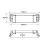 131959 5 dimled prijimac pro rgb cct led pasky