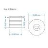 132163 4 dimled pir senzor 5m pro 067203