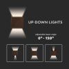 133049 2 corten fasadni led svitidlo hranate 11w ip65