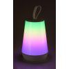 133923 4 bila prenosna led rgb lampa franco 2w