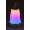 133923 5 bila prenosna led rgb lampa franco 2w