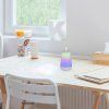 133923 8 bila prenosna led rgb lampa franco 2w
