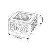 134361 2 cerna led solarni zahradni lampa medulin 0 5w