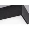 134451 5 cerne stropni led svitidlo tartu hranate 175x175mm 18w ip44 cct