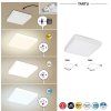 134445 6 bile stropni led svitidlo tartu hranate 175x175mm 18w ip44 cct