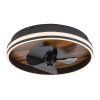 134472 1 cerne stropni led svitidlo s ventilatorem faustine 470mm 30w cct s do