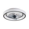 134469 cerne stropni led svitidlo s ventilatorem horacio 470mm 67w cct s do