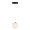 134805 1 smart tuya cerne listove zavesne led svitidlo 100mm litrack pend 1f 5w cct