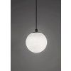 134805 6 smart tuya cerne listove zavesne led svitidlo 100mm litrack pend 1f 5w cct