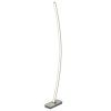 134811 1 stribrna stojaci led lampa addison 28w