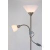 134847 4 chromova stojaci lampa action s bilymi stinidly pro zarovky e27 e14